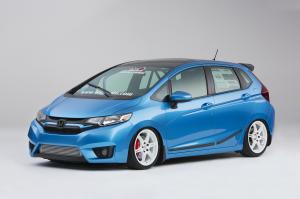 Honda Fit Turbo by Bisimoto Engineering 2014 года